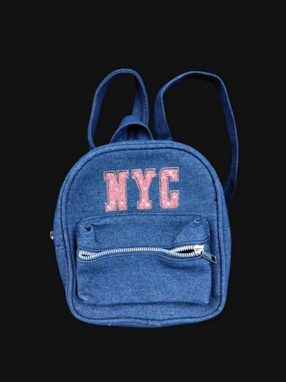 Blue NYC Kids Mini Backpack
